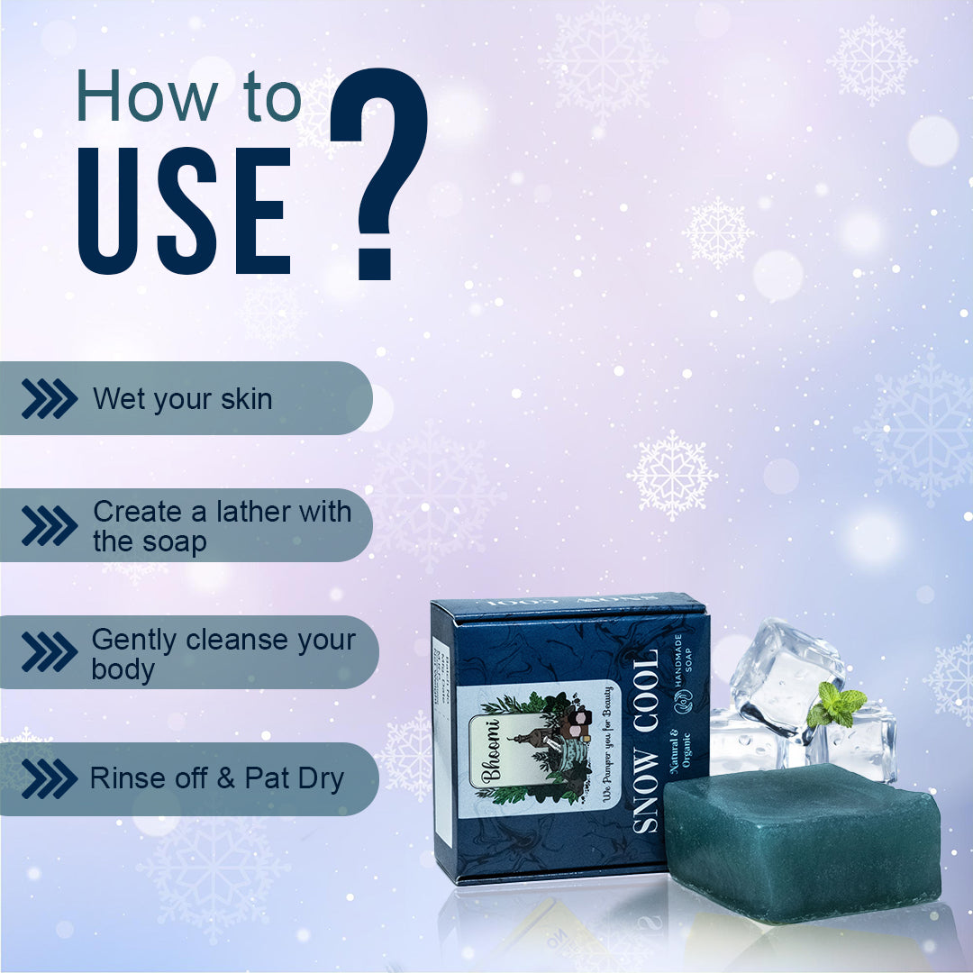 Bhoomi Herbal India Snow Cool Soap Pack of 2