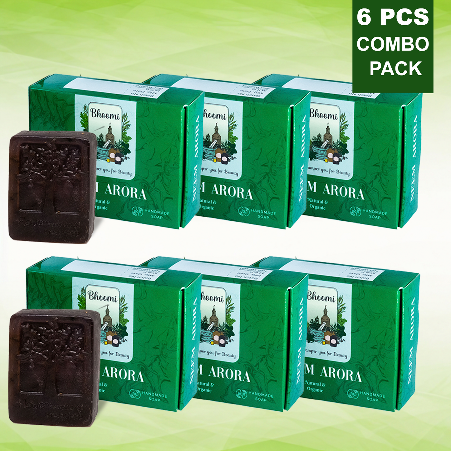 Bhoomi Herbal India Neem Arora Soap
