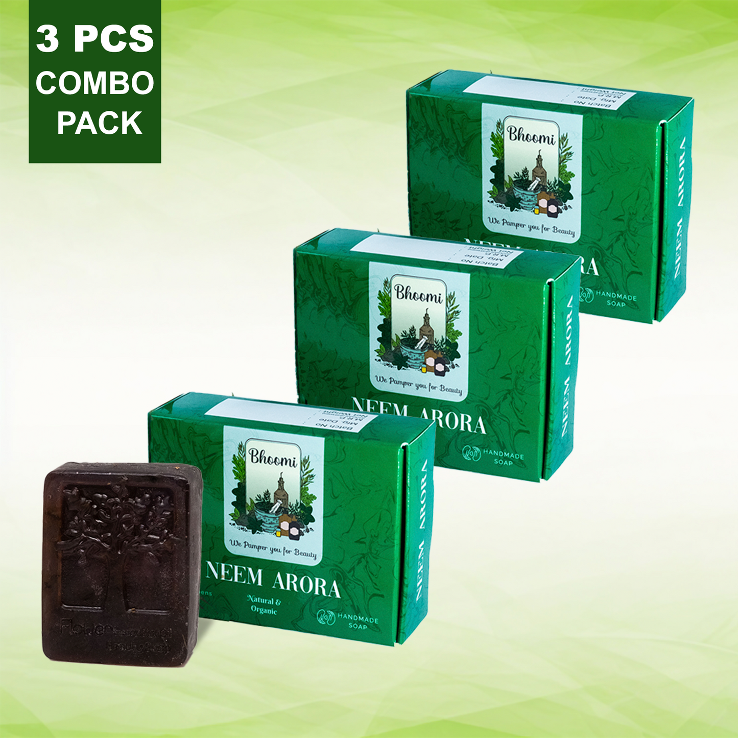 Bhoomi Herbal India Neem Arora Soap