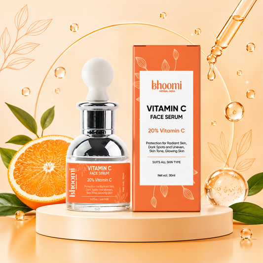 Bhoomi herbal India Vitamin C Face Serum (30 ml): 20% Vitamin C
