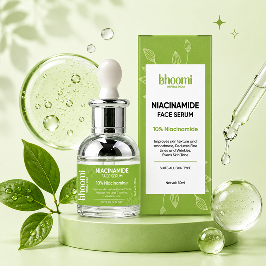Bhoomi herbal India Niacinamide Face Serum 30 ml: 10% Niacinamide