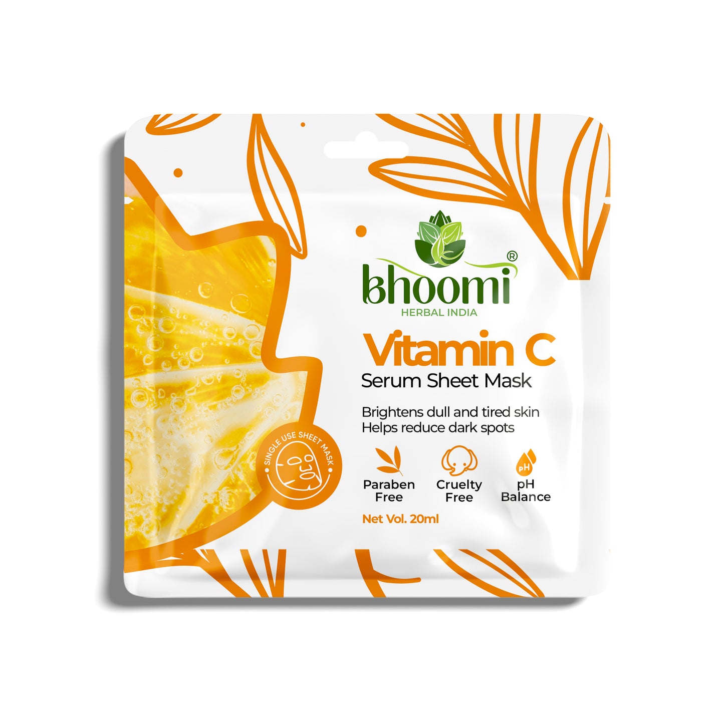 Pack of 4 Serum Sheet Mask with Different Flavor