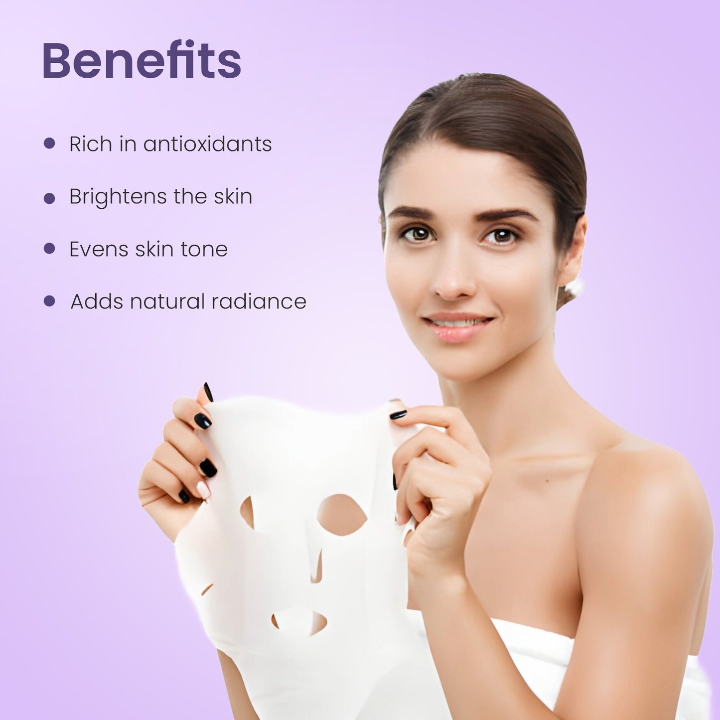 Bhoomi Herbal India Collagen and Peptide Sheet Mask (20 ml)