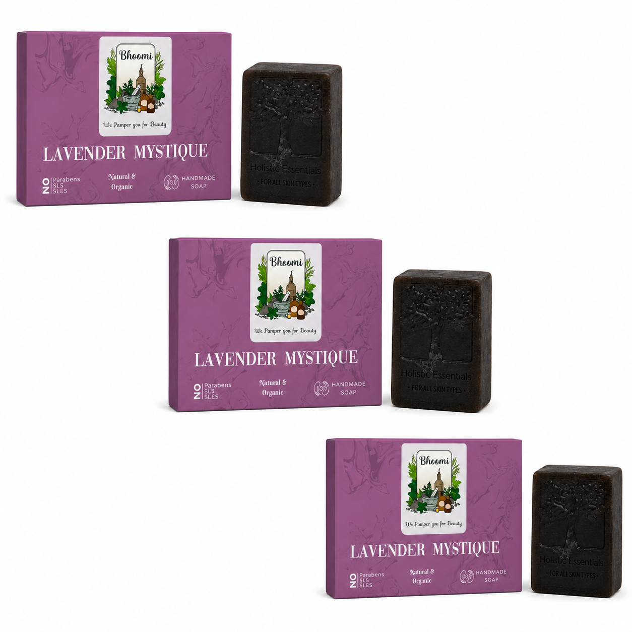 Bhoomi Herbal India Lavender Mystique Soap