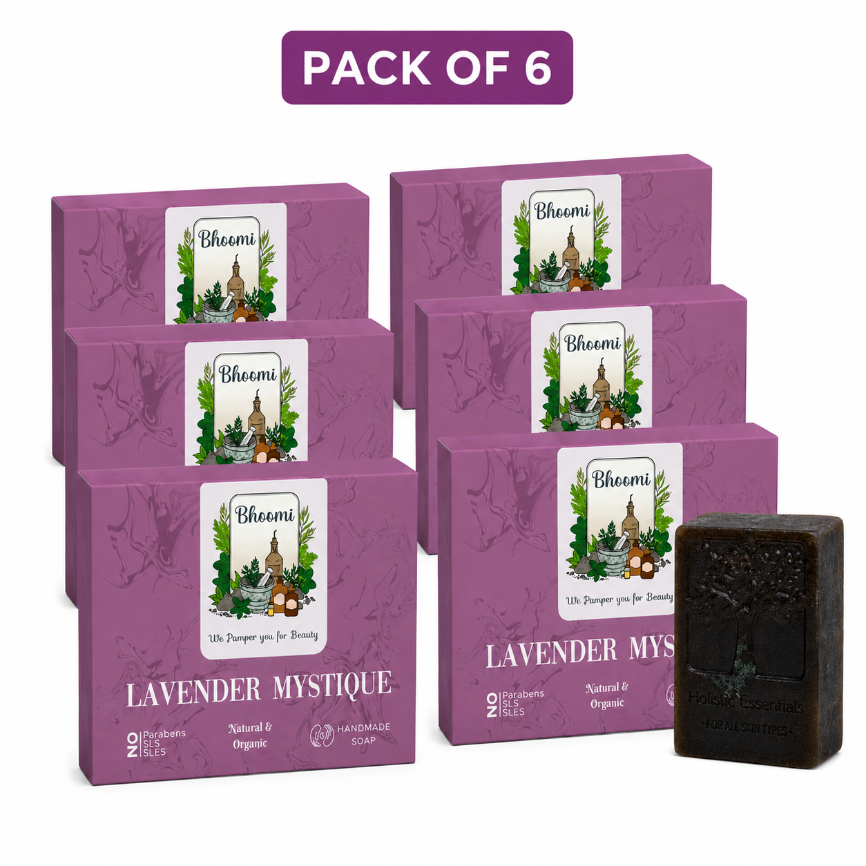 Bhoomi Herbal India Lavender Mystique Soap