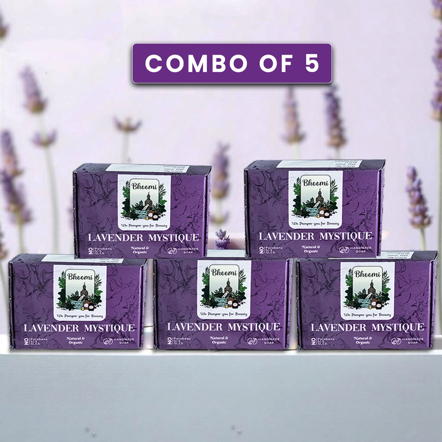 Bhoomi Herbal India Lavender Mystique Soap