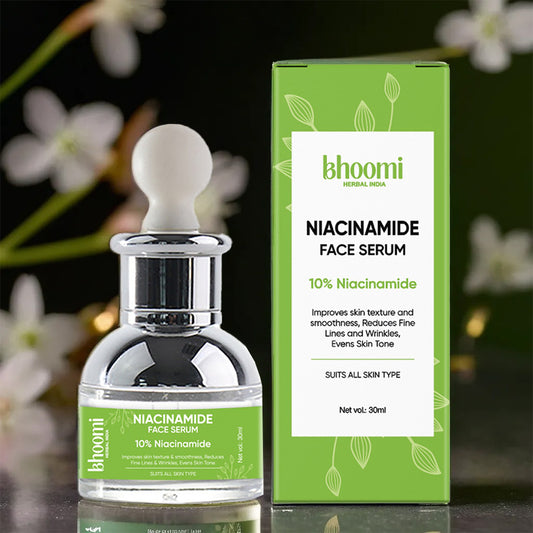 Bhoomi herbal India Niacinamide Face Serum 30 ml: 10% Niacinamide