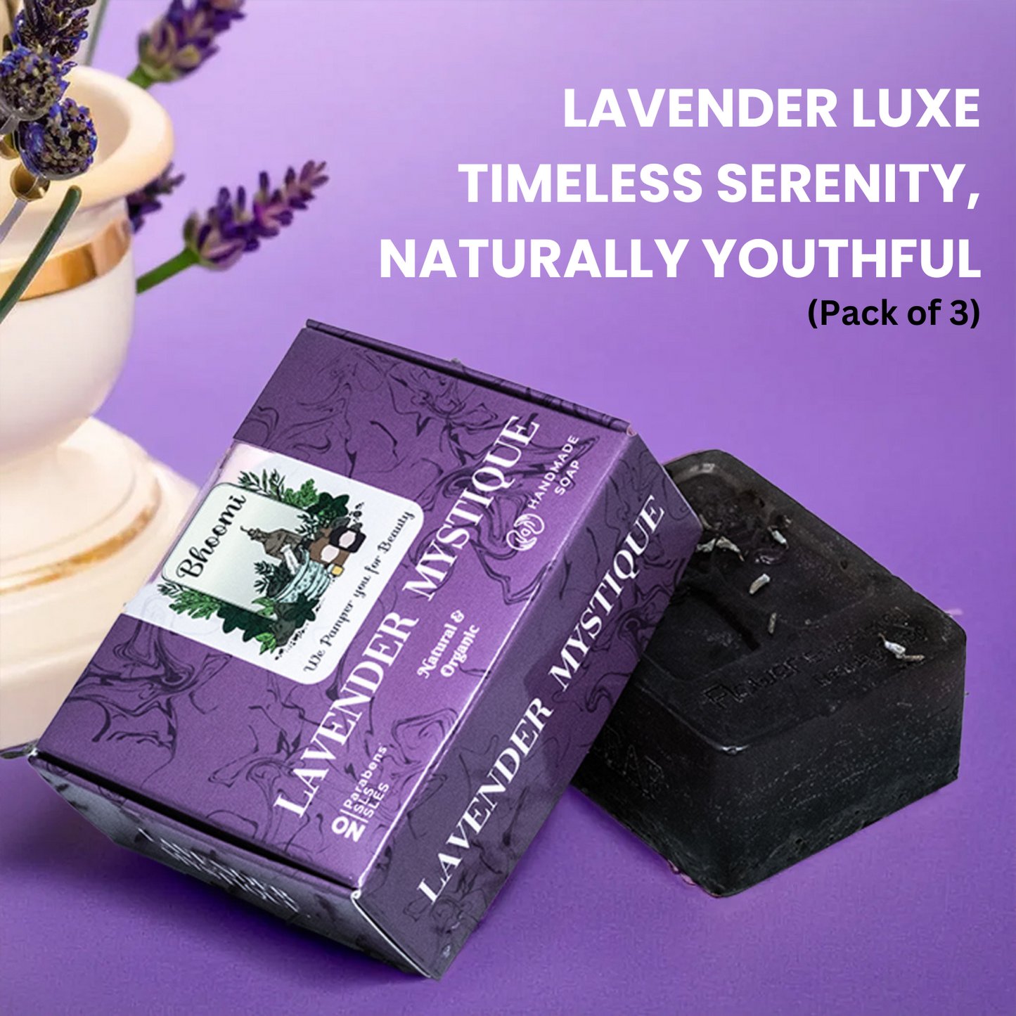 Bhoomi Herbal India Lavender Mystique Soap