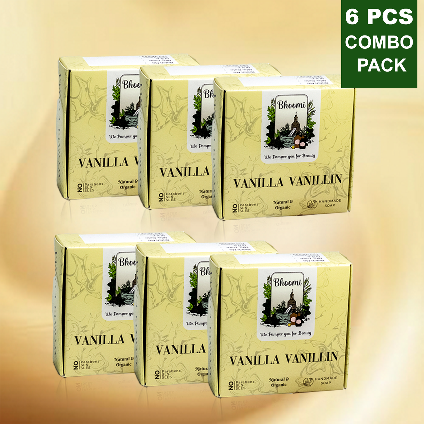 Bhoomi Herbal India Vanilla Vanillin Soap